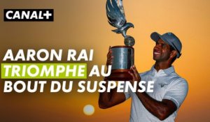 Aaron Rai rentre le putt de la délivrance pour sa 3e victoire sur le DP World Tour