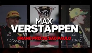 GP du Sao Paulo - Max Verstappen, le pilote de la semaine