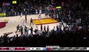 Heat - Le alley-oop victorieux au buzzer de Wiggins