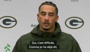 Packers - Love déçu et frustré : "On a l’impression de laisser tomber la défense”
