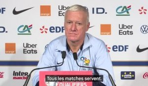 Bleus - Deschamps : "Faisons en sorte d'atteindre notre objectif dès demain !"