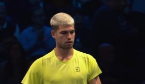 Finales ATP - Alcaraz a activé le mode guerrier