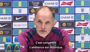 Angleterre - Tuchel : "Une concurrence saine et amicale entre Rogers et Bellingham"