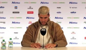 Tennis - ATP Finales Turin 2025 - Carlos Alcaraz : "J'essaye de ne pas penser à la place de numéro 1 mondial"