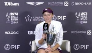 Tennis - WTA Finales Riyad 2025 - Elena Rybakina a remporté le jackpot de quatre millions de dollars aux finales WTA à Riyadh