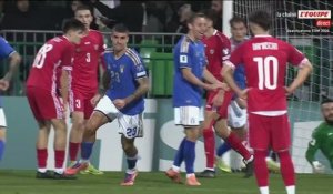 L’Italie arrache la victoire en Moldavie et s'assure quasiment une place en barrages - Foot - Qualif. Coupe du monde