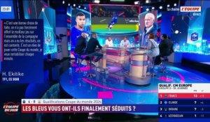 Hugo Ekitike, après son premier but en équipe de France contre l'Ukraine : « Un rêve d'enfant » - Foot - Qualif. Coupe du monde