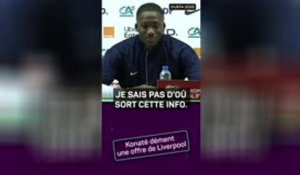 Konaté dément toute offre de Liverpool