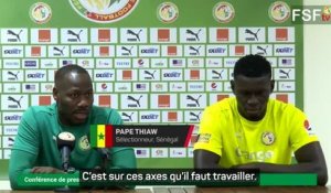 Sénégal - Thiaw : "On sait où on a failli"