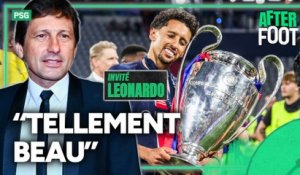 "C'était tellement beau", Leonardo a savouré le sacre du PSG en Ligue des champions