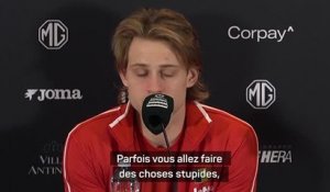 Belgique - Bergs : "Si vous n'êtes pas tendu à ce moment-là..."