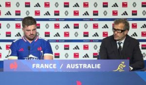 Fabien Galthié après la victoire des Bleus face à l'Australie : « Si je compare à 2021, on est moins en place » - Rugby - Tests - Bleus