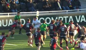 TOP 14 - Essai de Vincent RATTEZ (LOU) - LOU Rugby - ASM Clermont