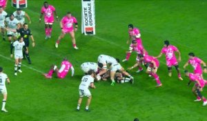TOP 14 - Essai de Joe QUERE-KARABA (RCT) - Stade Français Paris - RC Toulon