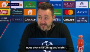 Marseille - De Zerbi : "Une belle soirée"