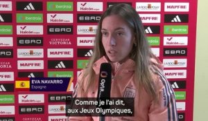 Espagne - Eva Navarro attend avec impatience le choc contre l’Allemagne