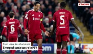 Liverpool coule contre le PSV - Foot - Ligue des champions