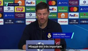 Alonso : « Mbappé est très important, pas seulement pour ses buts » - Foot - Ligue des champions
