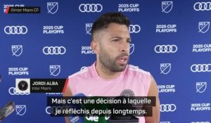 Inter Miami - Jordi Alba ne regrette pas sa décision de prendre sa retraite