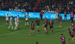 TOP 14 - Essai de Matias REMUE (ST) - Stade Toulousain - Racing 92