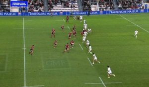 TOP 14 - Essai de Gael DREAN (RCT) - RC Toulon - US Montauban