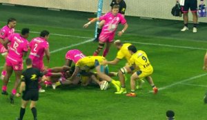 TOP 14 - Essai de Tevita RATUVA (ASM) - ASM Clermont - Stade Français Paris