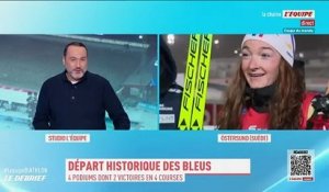 Lou Jeanmonnot : « Je n'ai presque eu qu'à récolter le travail de mes collègues » - Biathlon - Coupe du monde