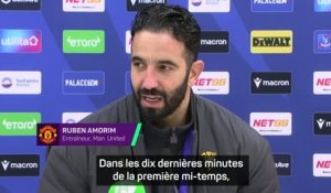 Man. United - Amorim révèle son discours à la mi-temps : "Il fallait être plus réactifs'