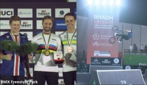 BMX Freestyle Park Riyad 2025 - Anthony Jeanjean, champion du monde à Riyad début novembre, a conservé sa couronne en Coupe du monde de BMX freestyle park