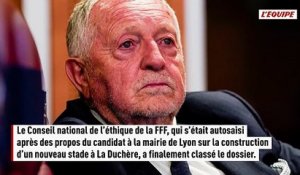 Jean-Michel Aulas simplement rappelé à l'ordre après avoir proposé de construire un nouveau stade à La Duchère - Foot - FFF