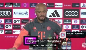 Bayern - Kompany : "Serge Gnabry peut encore nous apporter"