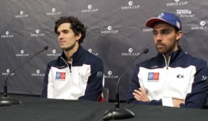 Coupe Davis 2026 - France-Slovaquie : 2-1 - Benjamin Bonzi et Pierre Hugues Herbert : "Le public change tout... "