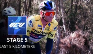 Tour de la Communauté de Valence 2026 - Étape 5 - Raúl García Pierna remporte la 5e étape, Remco Evenepoel sacré