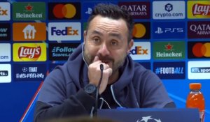 Roberto de Zerbi (OM) attend une réaction de ses joueurs en C1 : « On n'a pas le temps de se morfondre » - Foot - Ligue des champions - OM