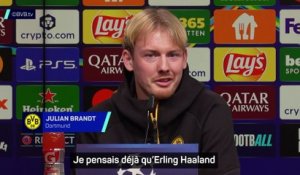 Brandt encense Haaland : « Un joueur fantastique, un homme sensationnel » - Foot - Ligue des champions