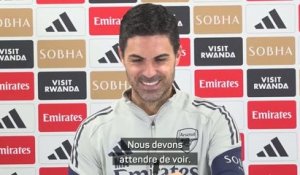 Arsenal - Saliba toujours incertain, Arteta l’espère pour Everton