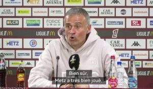 PSG - Luis Enrique : "Peur ? Beaucoup de peur !"