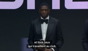 PSG - Dembélé, un speech de remerciements émouvant