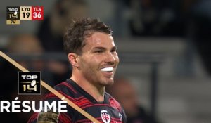TOP 14 Saison 2025-2026 J12 - Résumé LOU Rugby - Stade Toulousain
