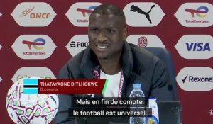 Botswana - Ditlhowke : "Le Sénégal a des joueurs de haut niveau, mais le football est universel"