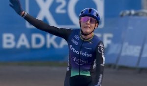 Cyclo-cross - X²O Badkamers Trofee Hofstade 2025 - Lucinda Brand vainqueure en patronne dans le sable de Hofstade