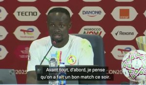 Sénégal - Mané après le nul : “Si on croyait qu'on allait se balader, on se trompe”