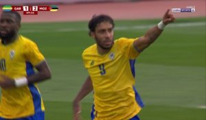 Aubameyang relance le Gabon avant la mi-temps !