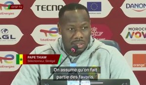 Sénégal - Thiaw : “On assume qu’on fait partie des favoris mais avec humilité”