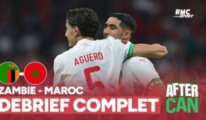 Zambie 0-3 Maroc : Démonstration du Maroc, qualification en huitièmes, le débrief complet
