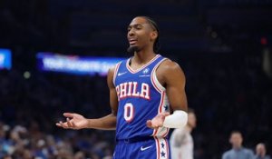 NBA : Tyrese Maxey en feu, les Sixers enfoncent les Knicks