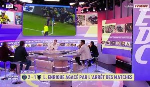 Luis Enrique agacé par les nouvelles interruptions du match face au Paris FC - Foot - Ligue 1 - PSG