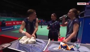 Le replay du 1er tour de la paire Gicquel/Delrue - Badminton