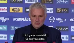 Benfica - Mourinho : "D'un point de vue technique, un désastre"