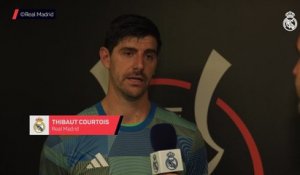 Courtois : « On a marqué deux superbes buts » - Foot - Super Coupe d'Espagne